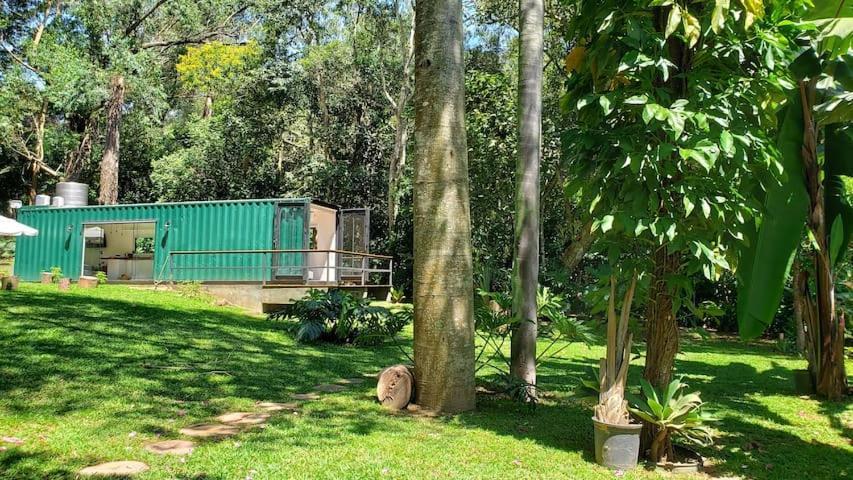 Casa Container Na Represa De Guarapiranga! Sonho! Villa San Paolo Esterno foto