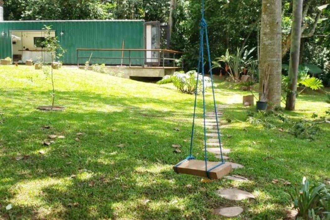 Casa Container Na Represa De Guarapiranga! Sonho! Villa San Paolo Esterno foto