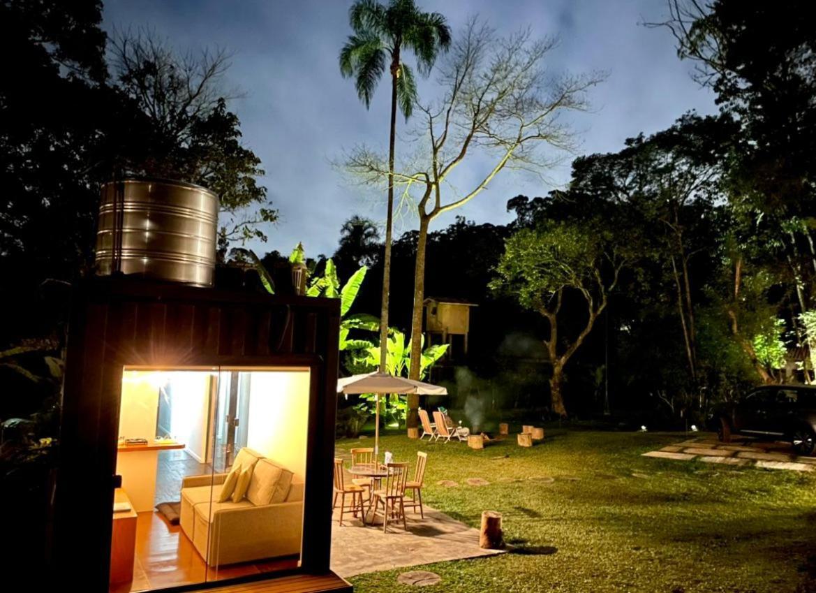 Casa Container Na Represa De Guarapiranga! Sonho! Villa San Paolo Esterno foto